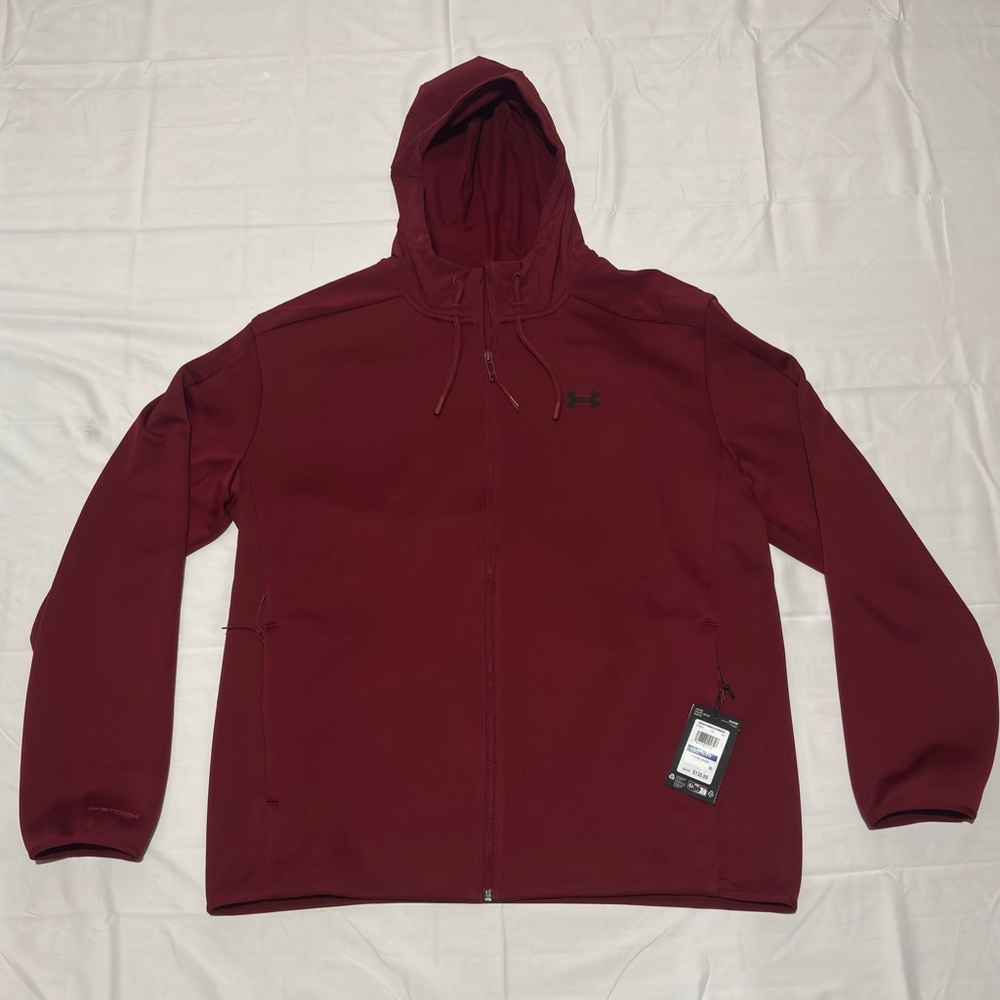 Under Armour Mens Storm Essential Swacket Jacket XL Hooded Water Resistant